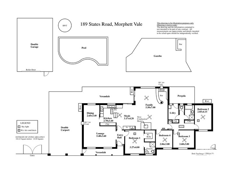 189-191 States Road, Morphett Vale SA 5162 Floorplan