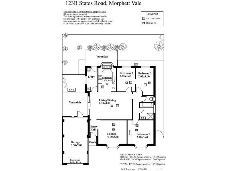 123B States Road, Morphett Vale SA 5162 Floorplan