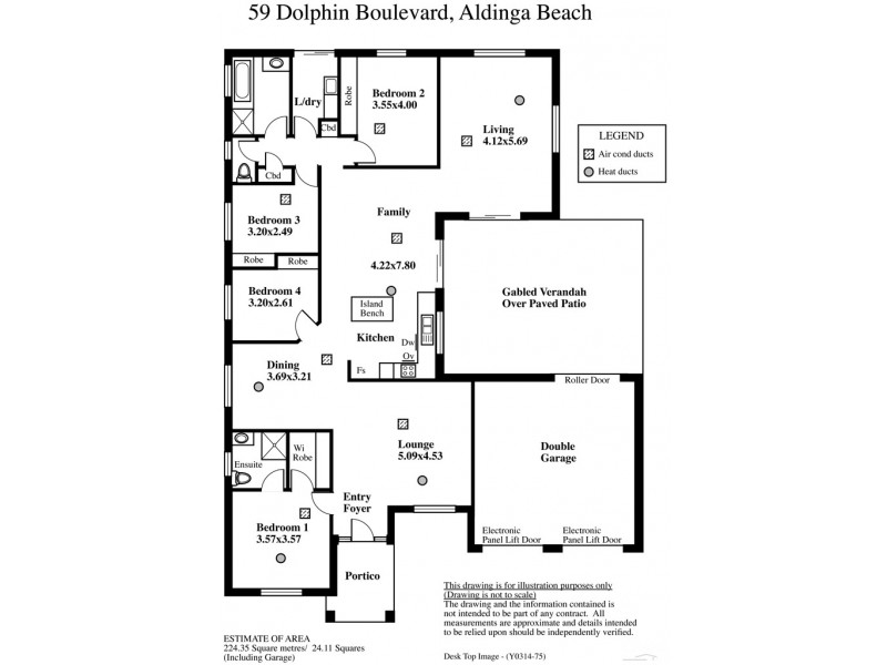 59 Dolphin Boulevard, Aldinga Beach SA 5173 Floorplan
