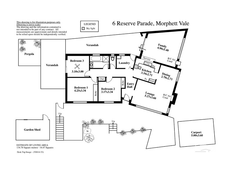 6 Reserve Parade, Morphett Vale SA 5162 Floorplan