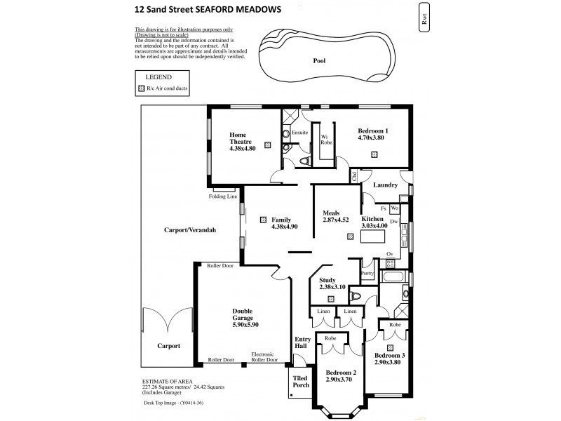 12 Sand Street, Seaford Meadows SA 5169 Floorplan