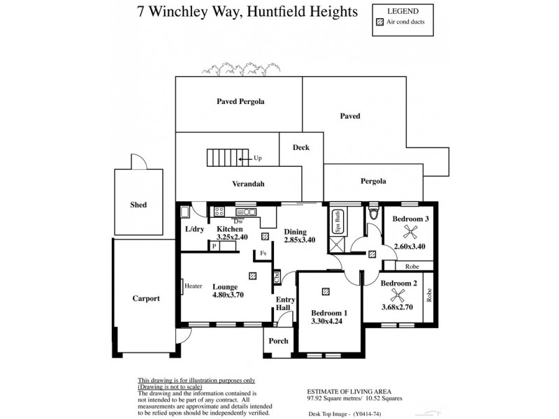 7 Winchley Way, Huntfield Heights SA 5163 Floorplan