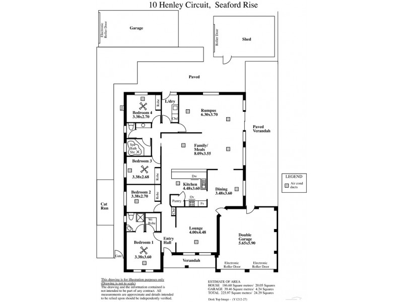 10 Henley Circuit, Seaford Rise SA 5169 Floorplan