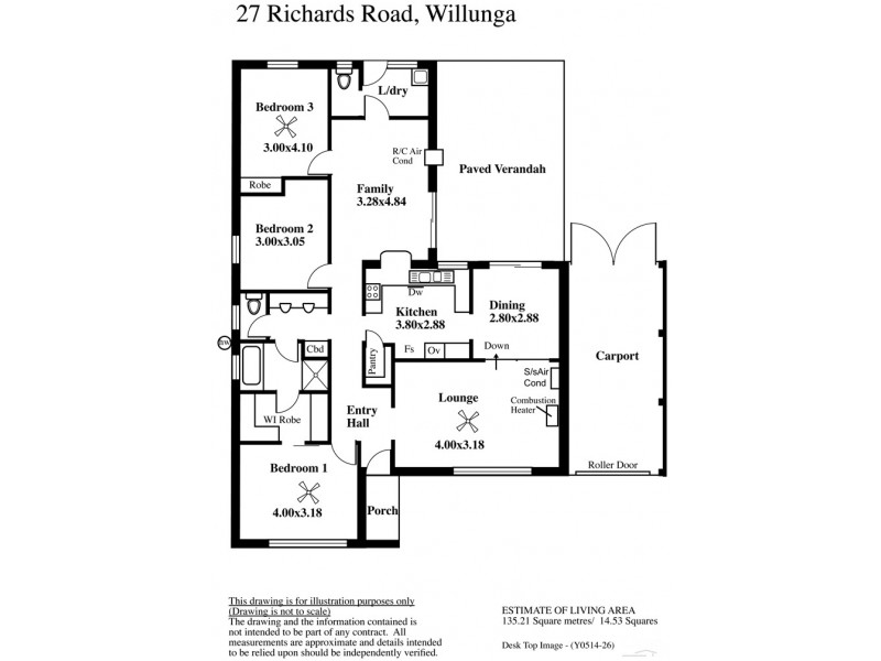 27 Richards Road, Willunga SA 5172 Floorplan