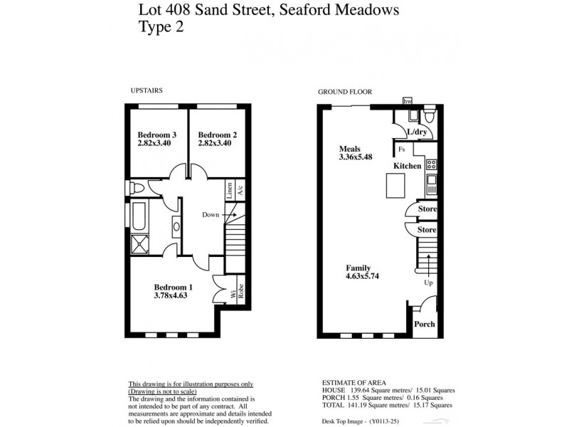 1/408 Sand Street, Seaford Meadows SA 5169 Floorplan
