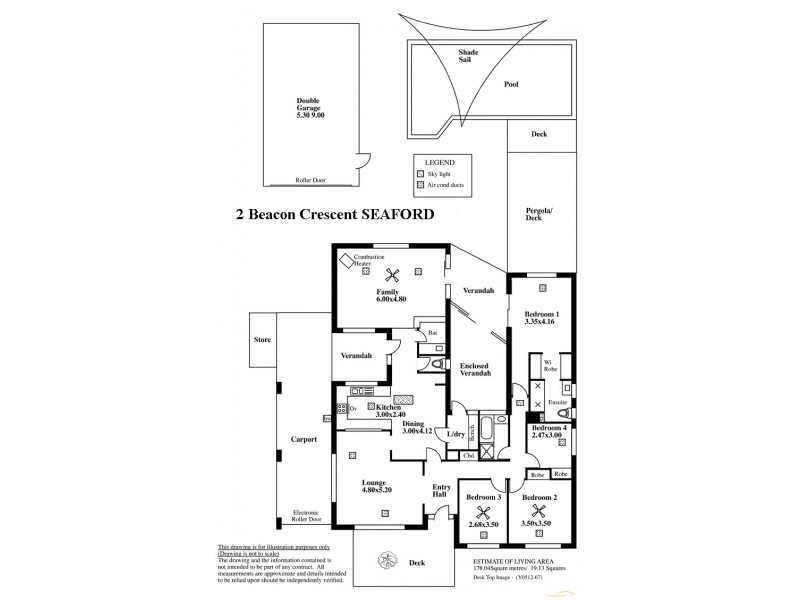 2 Beacon Crescent, Seaford SA 5169 Floorplan