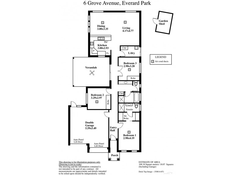 6 Grove Avenue, Everard Park SA 5035 Floorplan