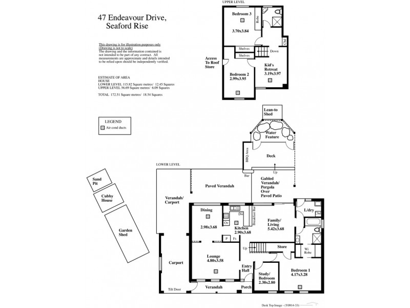 47 Endeavour Drive, Seaford Rise SA 5169 Floorplan