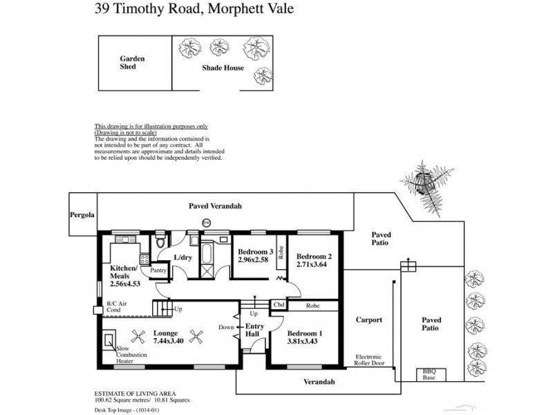 39 Timothy Road, Morphett Vale SA 5162 Floorplan