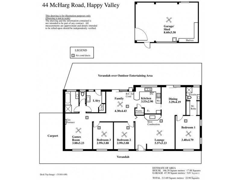 44 McHarg Road, Happy Valley SA 5159 Floorplan