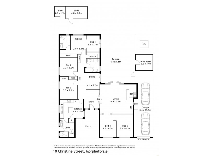 10 Christine Street, Morphett Vale SA 5162 Floorplan