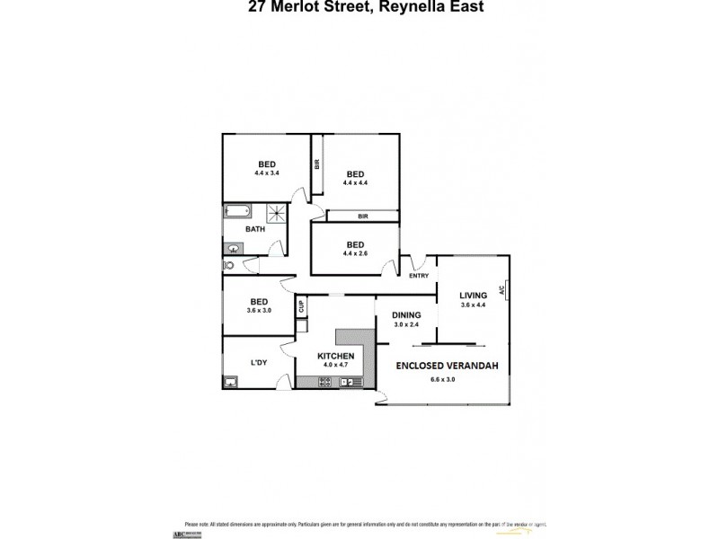 27 Merlot Street, Reynella East SA 5161 Floorplan