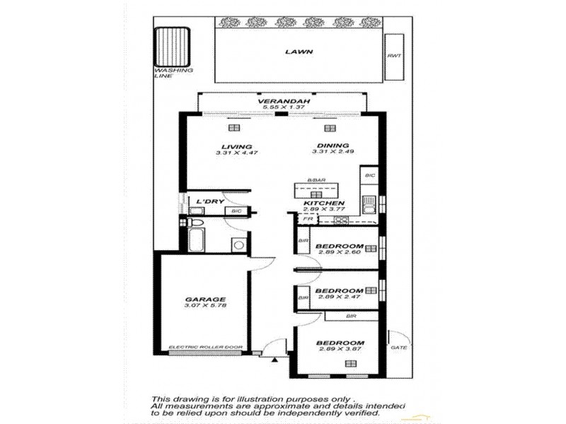 2/13 Dalkeith Avenue, Dover Gardens SA 5048 Floorplan