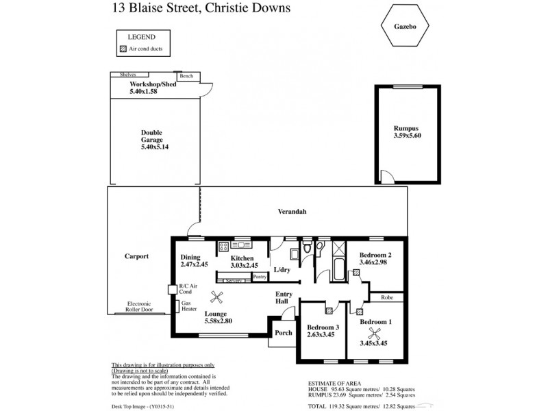 13 Blaise Street, Christie Downs SA 5164 Floorplan
