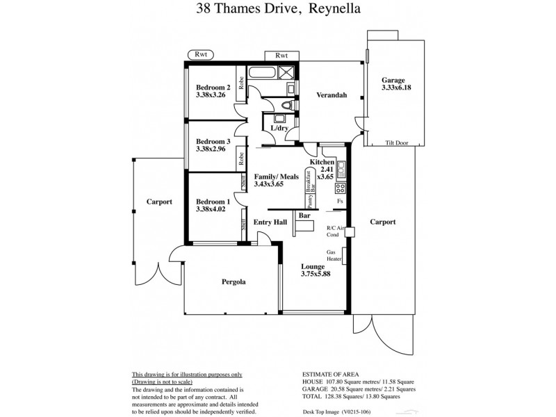 38 Thames Drive, Reynella SA 5161 Floorplan