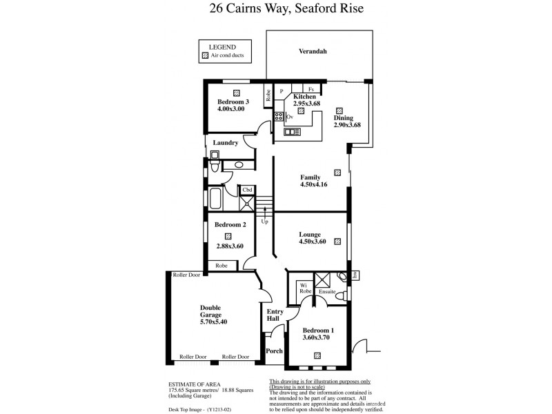26 Cairns Way, Seaford Rise SA 5169 Floorplan