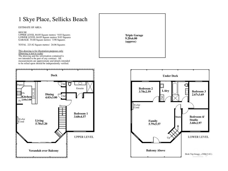 1 Skye Place, Sellicks Beach SA 5174 Floorplan