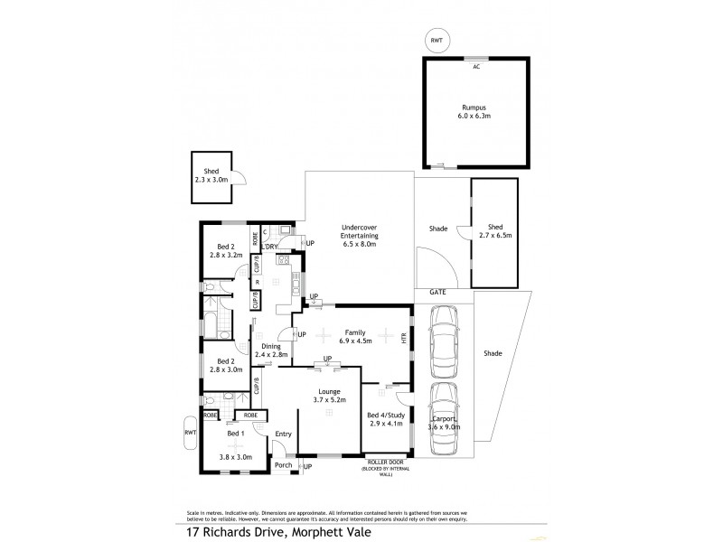 17 Richards Drive, Morphett Vale SA 5162 Floorplan