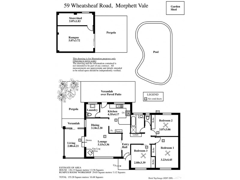 59 Wheatsheaf Road, Morphett Vale SA 5162 Floorplan