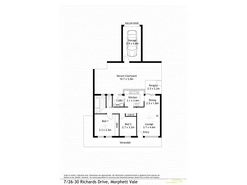 7/26-30 Richards Drive, Morphett Vale SA 5162 Floorplan