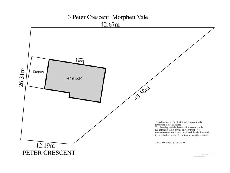 3 Peter Crescent, Morphett Vale SA 5162 Floorplan