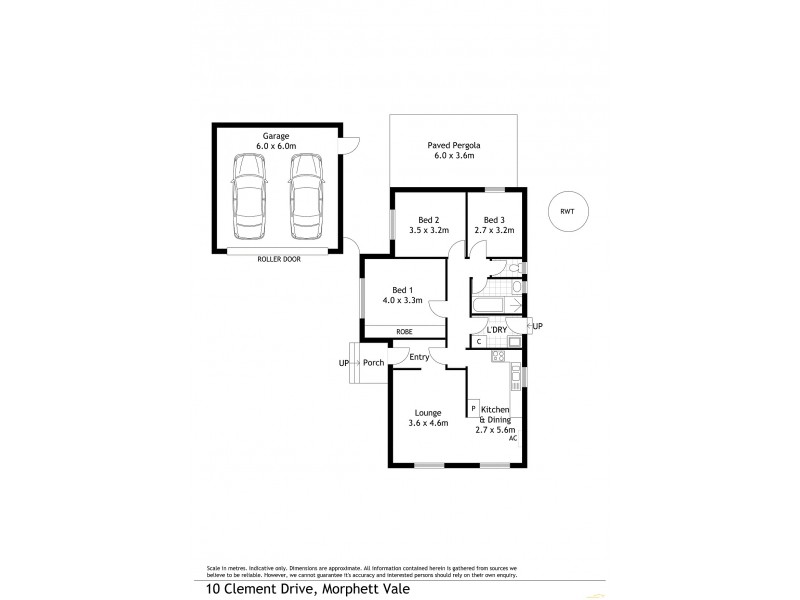 10 Clement Drive, Morphett Vale SA 5162 Floorplan