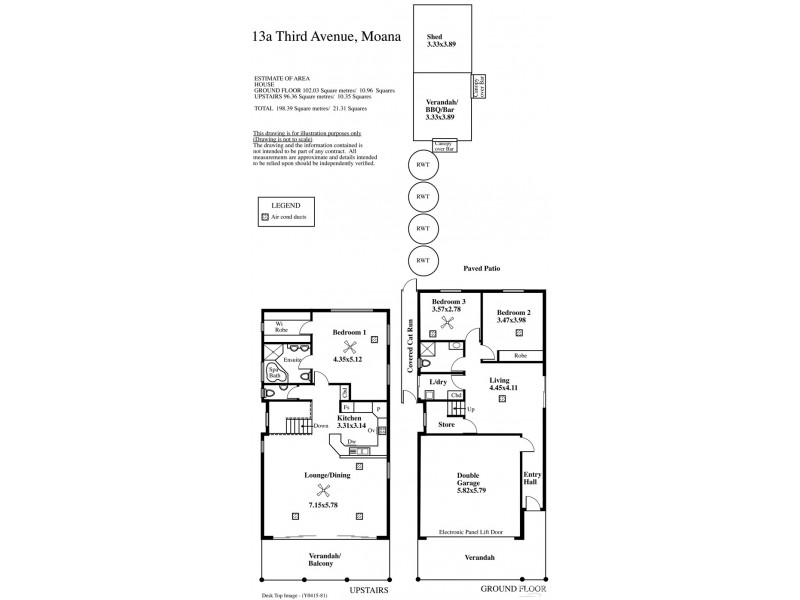 13A Third Avenue, Moana SA 5169 Floorplan