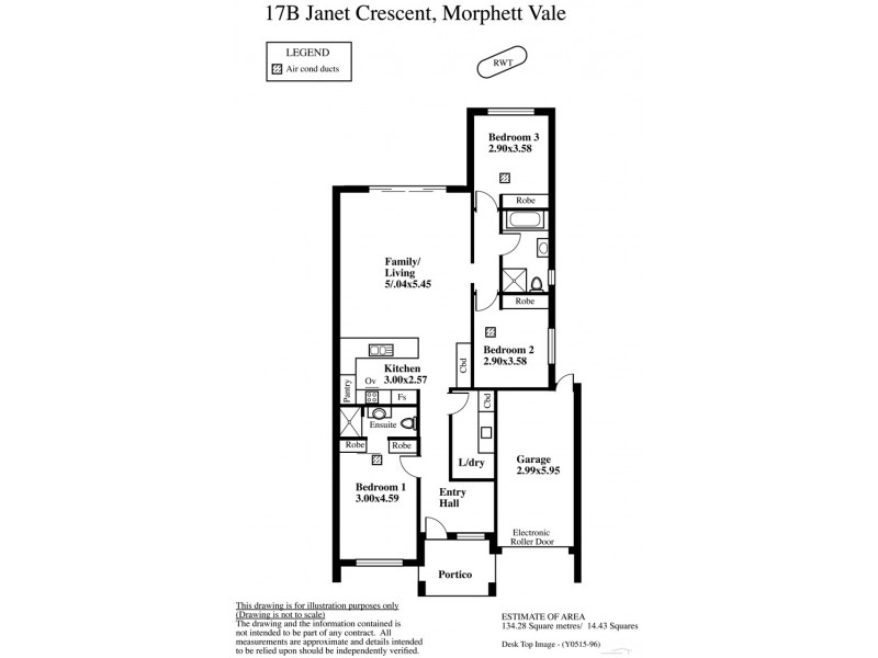 17B Janet Crescent, Morphett Vale SA 5162 Floorplan