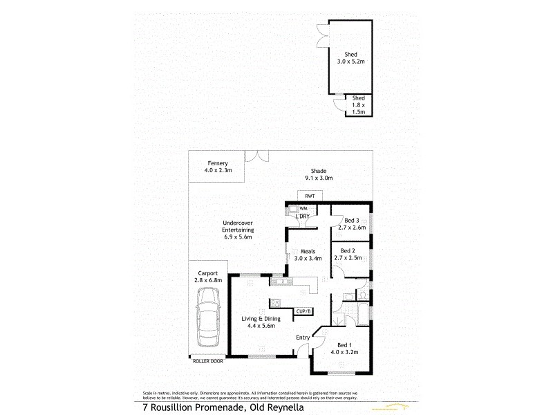 7 Rousillion Promenade, Old Reynella SA 5161 Floorplan
