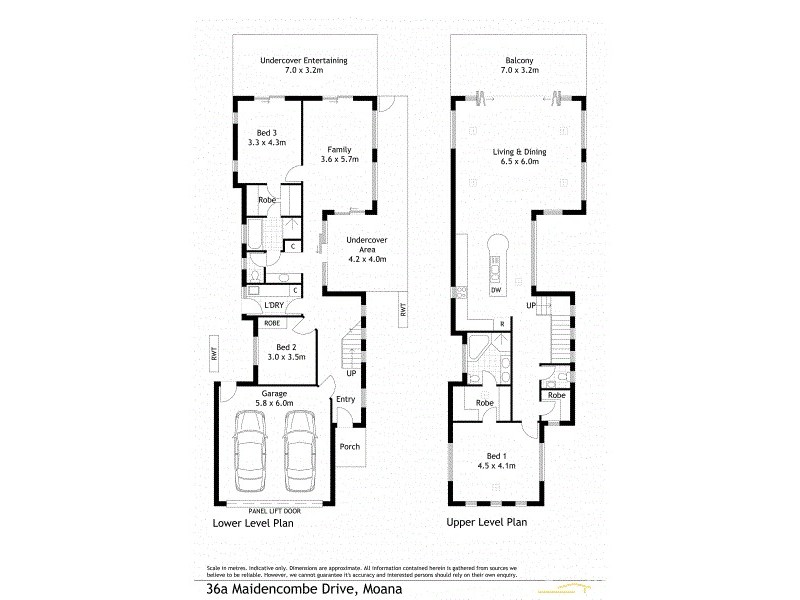 36A Maidencombe Drive, Moana SA 5169 Floorplan