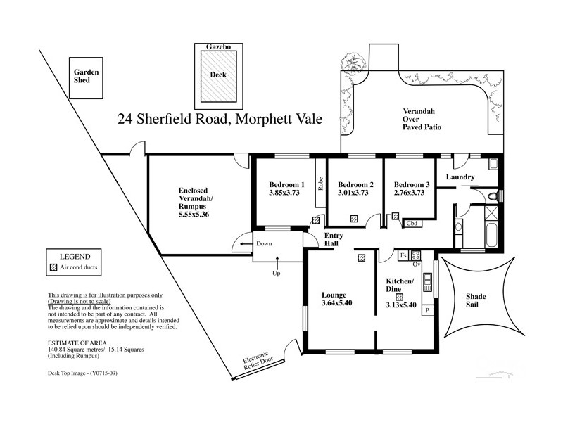 24 Sherfield Road, Morphett Vale SA 5162 Floorplan