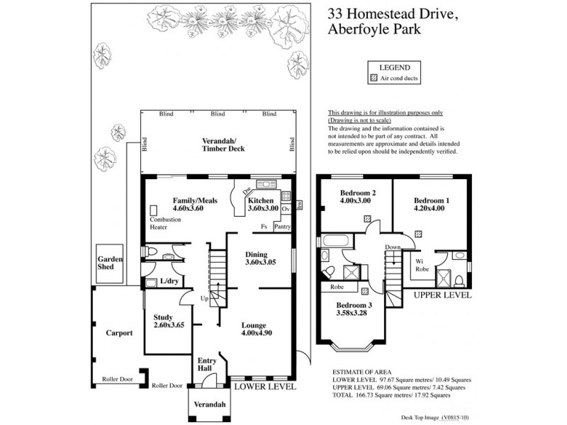 33 Homestead Drive, Aberfoyle Park SA 5159 Floorplan