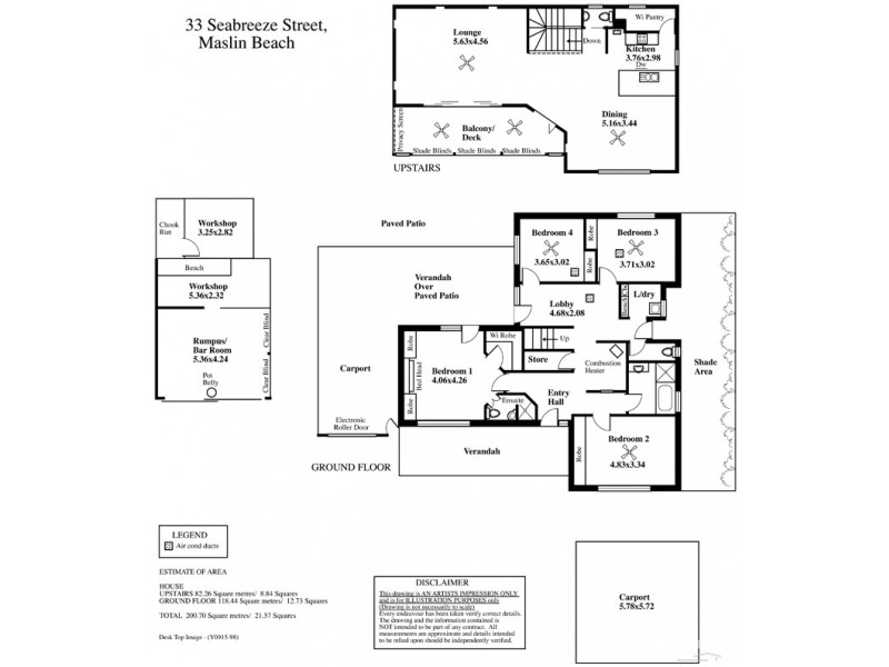 33 Seabreeze Crescent, Maslin Beach SA 5170 Floorplan