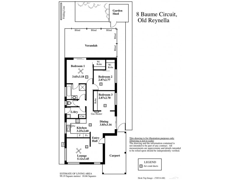 8 Baume Circuit, Old Reynella SA 5161 Floorplan