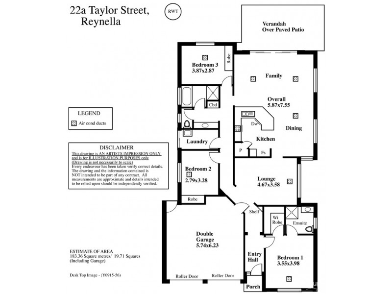 22A Taylor Street, Reynella SA 5161 Floorplan