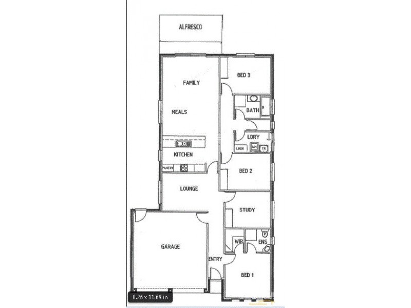 32 Cook Street, Seaford Meadows SA 5169 Floorplan