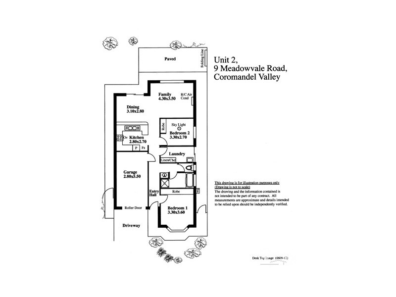 2/9 Meadowvale Road, Coromandel Valley SA 5051 Floorplan