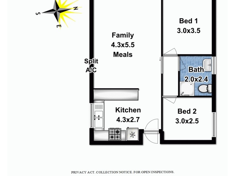 15/3 Henry Street, Rosewater SA 5013 Floorplan