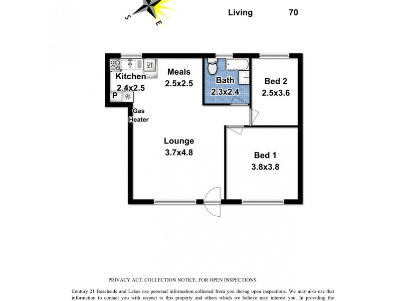 22/30 Semaphore Road, Semaphore SA 5019 Floorplan