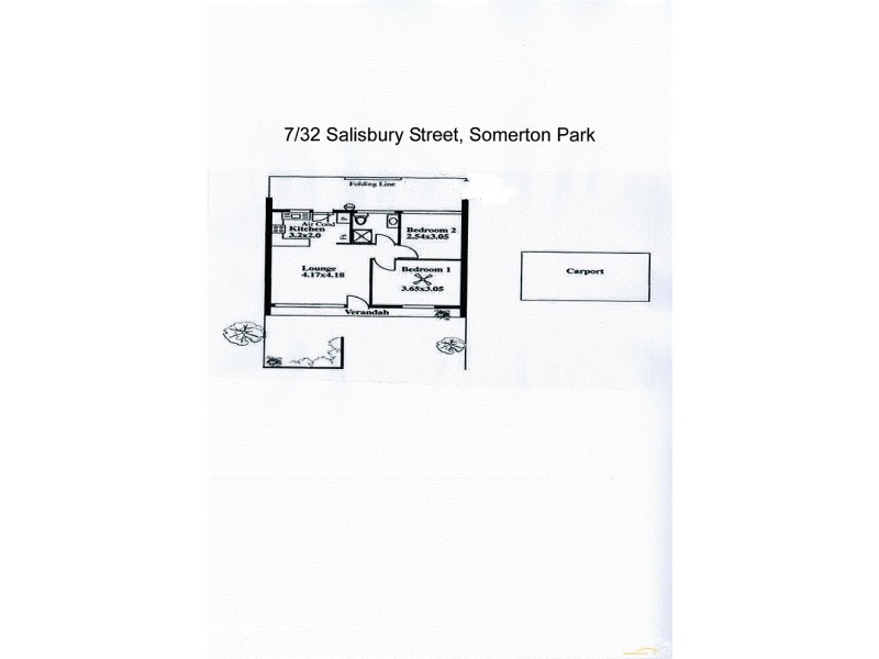 7/32 Salisbury Street, Somerton Park SA 5044 Floorplan