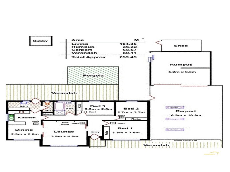 36 Lowana Terrace, Taperoo SA 5017 Floorplan