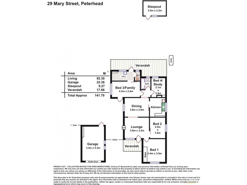 29 Mary Street, Peterhead SA 5016 Floorplan