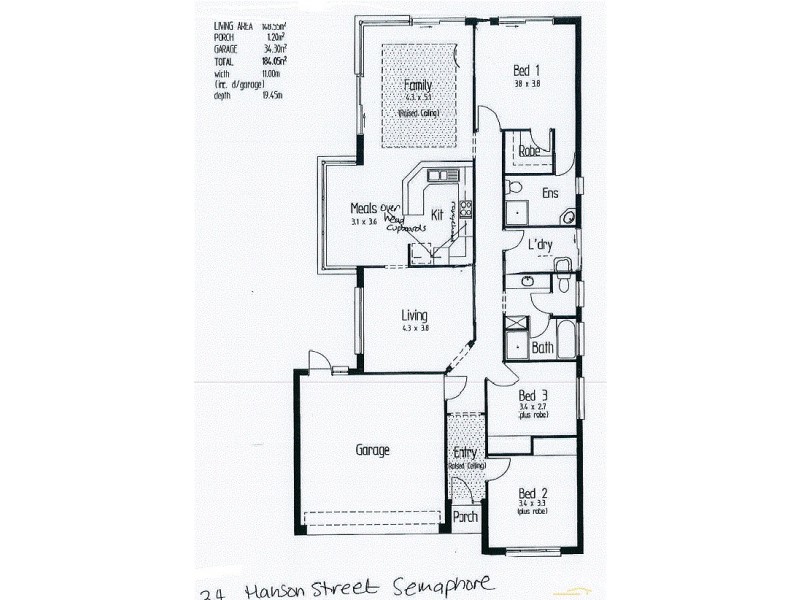 24 Hanson Street, Semaphore SA 5019 Floorplan