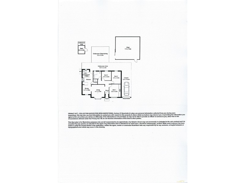 49 Holly Rise, Hackham West SA 5163 Floorplan