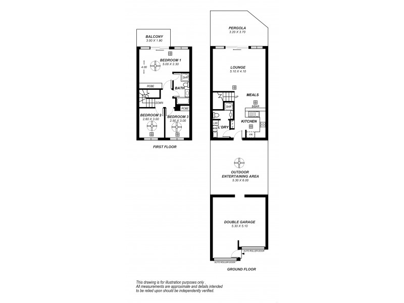 2/2 Cooroyba Court, North Haven SA 5018 Floorplan