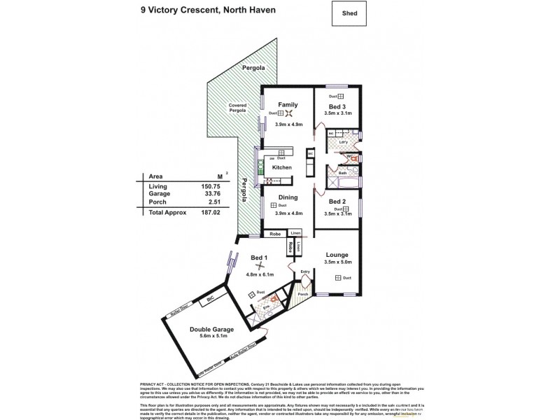 9 Victory 83 Crescent, North Haven SA 5018 Floorplan