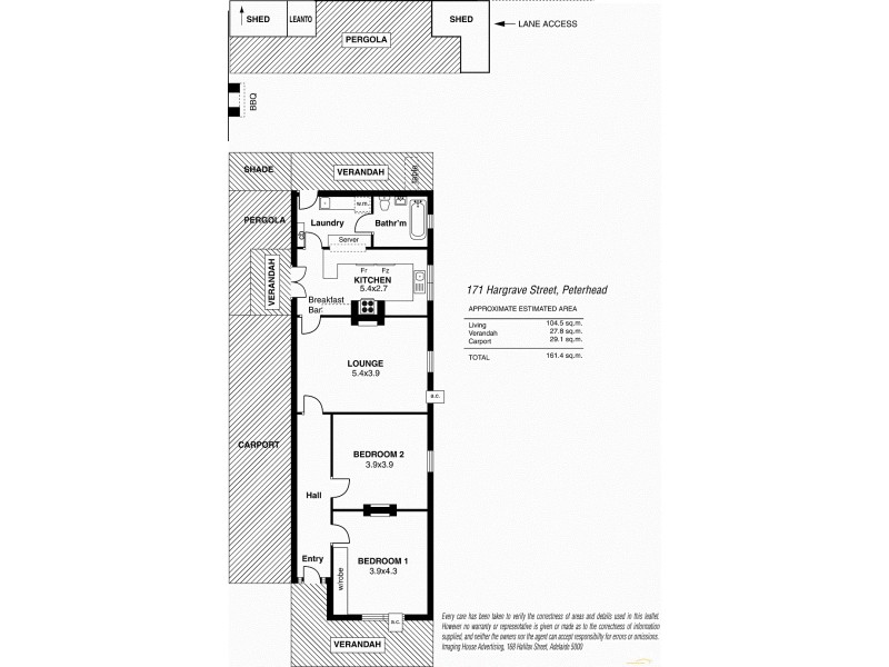 171 Hargrave Street, Peterhead SA 5016 Floorplan