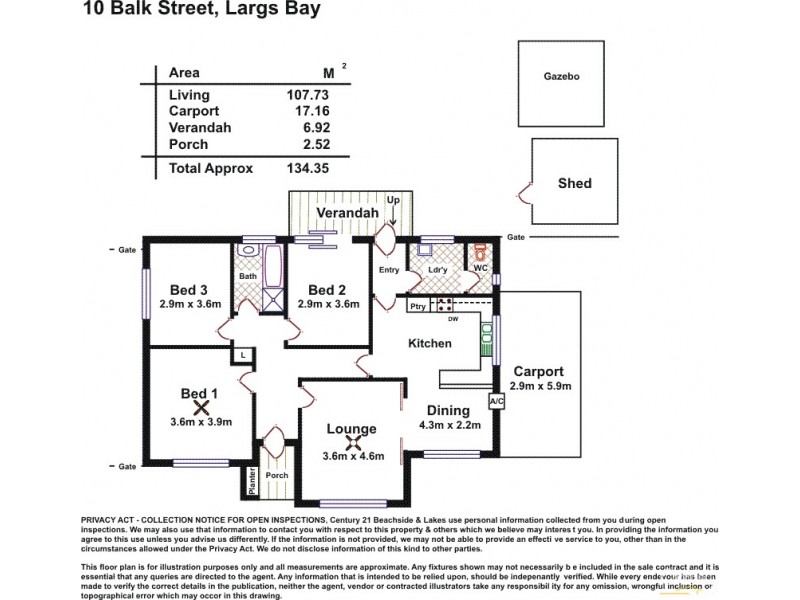 10 Balk Street, Largs Bay SA 5016 Floorplan