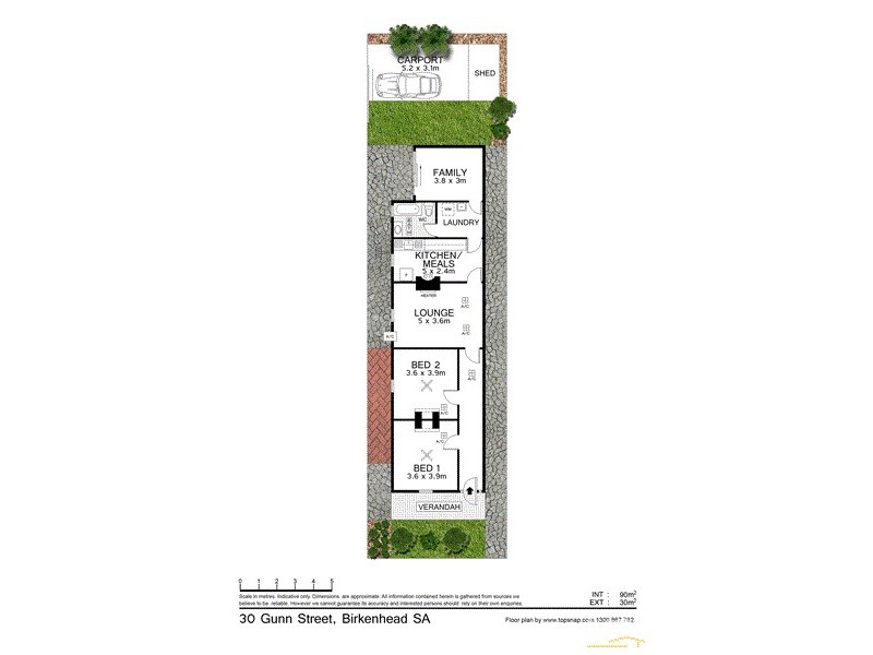 30 Gunn St, Birkenhead SA 5015 Floorplan