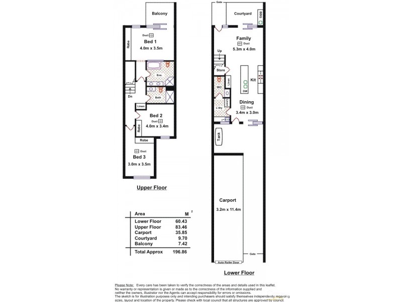 22 Tarni Court, New Port SA 5015 Floorplan